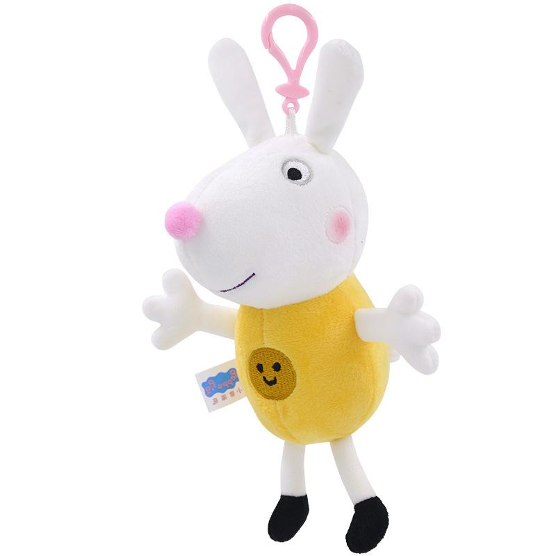 Оригинальная мягкая игрушка Свинка Пеппа для детей Маленькая кукла-брелок Брелок для сумки Детский подарок на день рождения