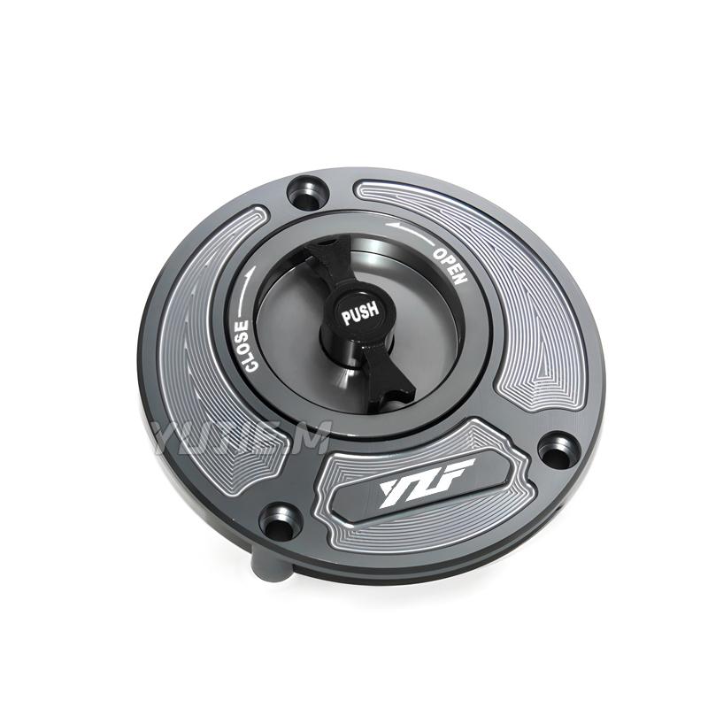Подходит для мотоциклов серии Yamaha YZF R3 R25 R6 R1 R125 CNC крышка топливного бака крышка бензобака (доступно в нескольких цветах)