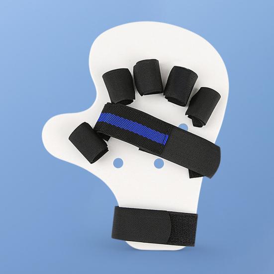 Trigger Finger Splint Multi Finger Brace for Middle Index Pinky & Ring Fingers Five Finger Separator Hand Brace with Finger Support Straightening