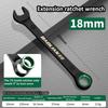 Dual-purpose Combination Wrench Open-end Manual Spanners Ratchet Spanner  Bicycle Motorcycle