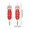 Vietnamese Year Red Hanging Couplets Blessing Pendant Decorative Photo Props Ornament Door Sign