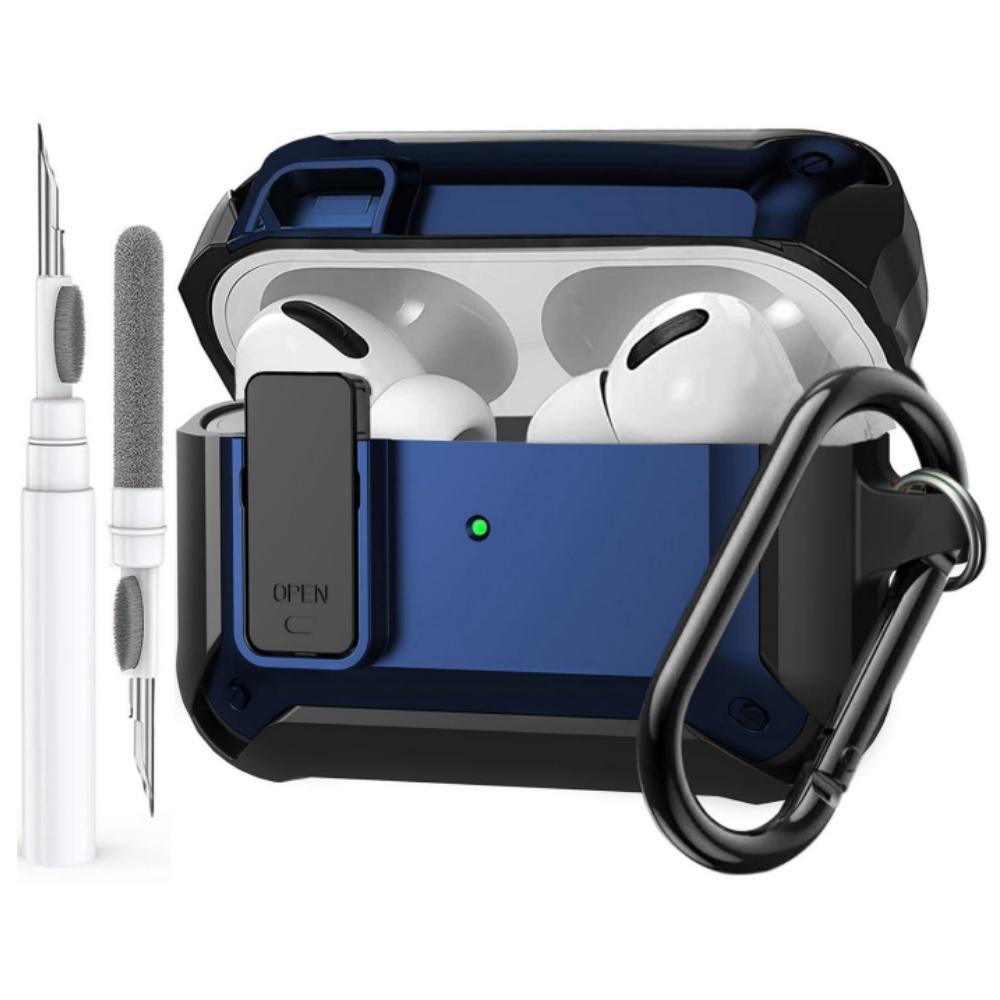 Для Airpods Pro 3 Чехол Чехол с защитной защелкой для Apple Airpod Pro 3 (2025) с Набором для чистки Защита от падений Чехол-накладка для Airpods Pro3