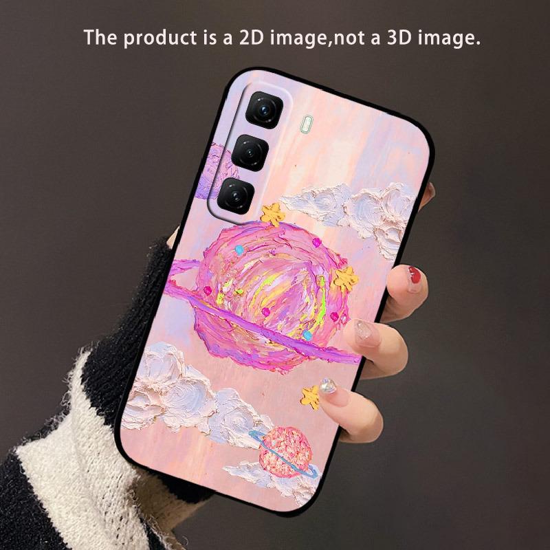 Чехол для телефона Infinix Hot 60 Pro 60Pro 4G Новый модный милый чехол для Infinix Hot60 Pro X6885 Мягкий ТПУ Силикон Противоударный Бампер