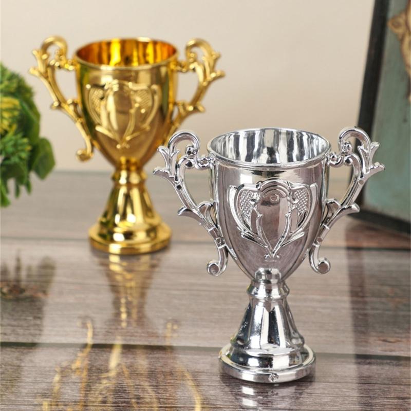 Trophies Cup Candy Box for Sports Wedding   Birthday Cup Candy Jar Cookie Container Trophies Centerpieces 12PCS