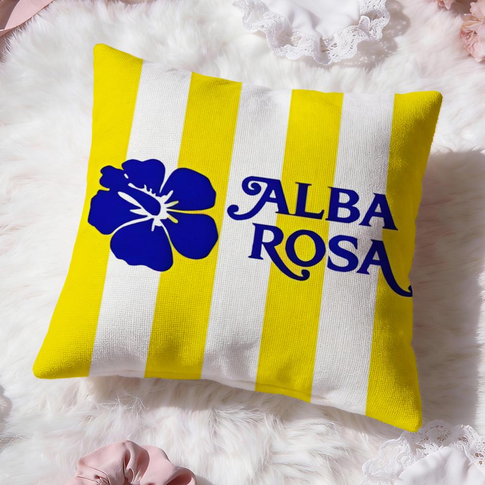 Модная a-Alba Rosa Наволочка Премиум Комфорт Двусторонняя Подушка - Дизайн Два в Одном для Любой Комнаты и Салона Автомобиля