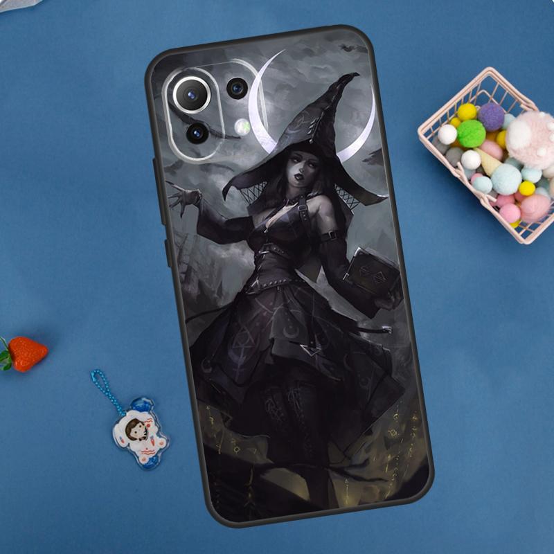 Чехол-страшилка Лунная Ведьма Для Xiaomi 14 13 15 Ultra 11T 12T 13T 14T Pro POCO X7 Pro X3 X5 F5 F6 M6 X6 Pro