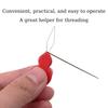 Yousheng 20 Pcs Needle Threaders Gourd Shaped Plastic Needle Threader Seniors Needle Threading Tool for Embroidery Hand Sewing