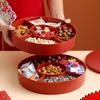Candy Plate Household Living Room Coffee Table Fruit Plate Chinese New Year Snack Plate Housewarming New Home Dried Fruit Plate