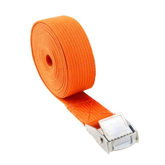 Ремень Быстросъемный Прочный Оранжевый Крепежный ремень с кулачковой пряжкой Регулируемый Фиксирующий ремень Легкозастегивающиеся ремни