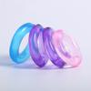 4 Pcs Silicone Time Delay Penis Ring Cock Rings Adult Products Male Sex Toys Crystal Ring Color