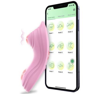APP Управление G-точка Дилдо Вибратор для Женщин APP Пульт Дистанционного Управления Носимое Вибрирующее Яйцо Клитор Женские Трусики Секс-Игрушки для Взрослых