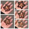 Geometric Star Side Clip Y2k Hollow Hair Clip Personality Rhinestone Star BB Clip\  Photograph