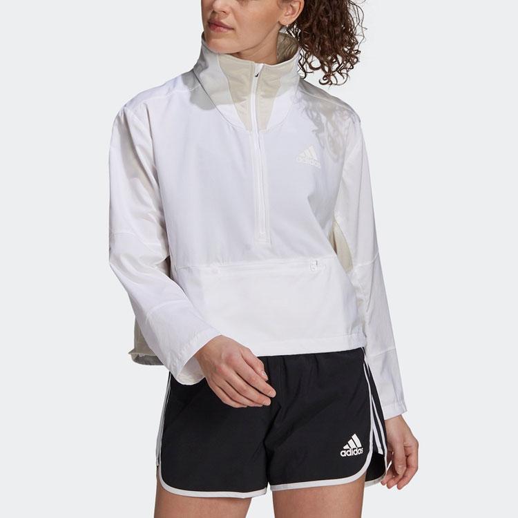adidas Спортивная куртка для бега Женская верхняя одежда белая GP6485