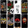 Guns N Roses Skull Phone Case For Samsung Galaxy A12 A02S A22 A32 A52 A72 A71 A51 A41 A31 A21 A11 A50 A70 A10S A20S Black Cover