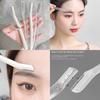 Transparent Eyebrow Shaper Set Stainless Steel Eyebrow Shaper Square and Convenient Razor Razor for Beginners Student Eyebrow Shaper Beauty Tool