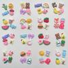 20Pcs 3D Cartoon Diy Handmade Children'S Hair Clip Water Cup Shoes Decor Stickers Cream Adhesive Resin Accessories