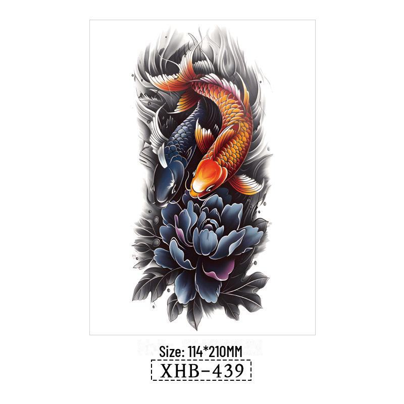 3D реалистичные временные татуировки-наклейки с изображением бабочек, тигров и змей