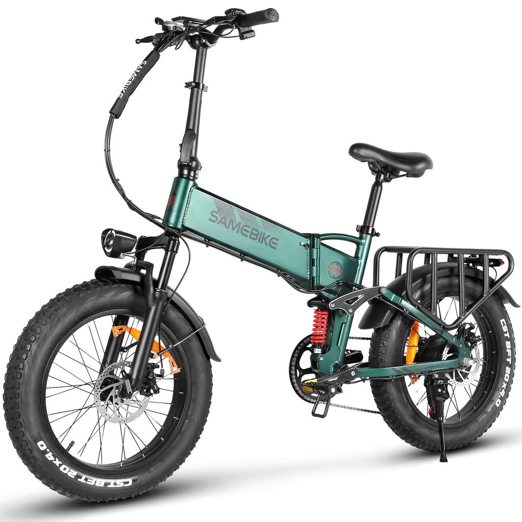 SAMEBIKE Складной электрический велосипед RS-A02 Pro, 20 дюймов, с аккумулятором 48V15AH