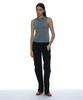 PARTIMENTO WOMEN Studded Hoodie Knit Top_Melange