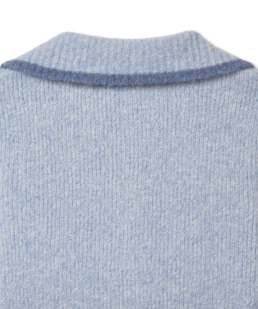 GROVE Grvr Sports_Knit Zip-Up_Blue
