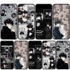 Чехол для iPhone 15 14 Xiaomi Redmi Note 13 12 11 Pro Max X 8 7 9 XR Samsung Galaxy S24 S23 OPPO A15 Huawei Jujutsu Fushiguro Megumi Kaisen Чехол для телефона