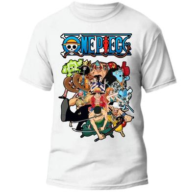 Аниме ONE PIECE с принтом Мужские Женские Летние Футболки Повседневные Спортивные Фитнес Свободные Оверсайз Удобные Хлопковые Топы с Коротким Рукавом Y2k