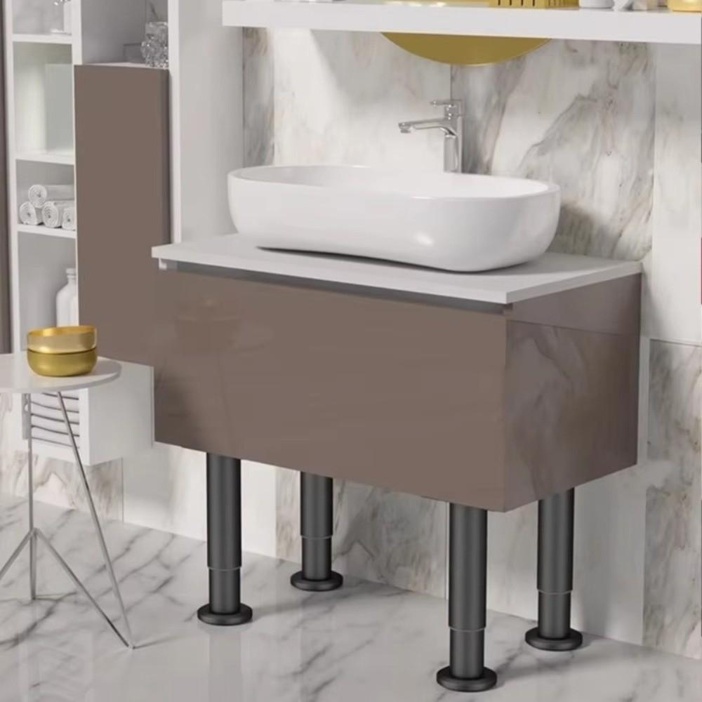 Metal Bed Frame Support Legs Adjustable Furniture Legs  for Sofa/Dresser/Chair/Cabinet