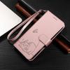 Magnetic Wallet Flip Leather Case for Google Pixel 7 7A 5G 8 8A 9 9A Pro XL Phone Cover | Cute Cat Embossed Design & Card Slots