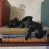 Sleeping Dragon Bookshelf Decor 3D Printed Dragon Figurine Book Nook Sleeping