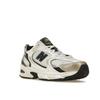 New Balance 530 Белые с золотом Унисекс Кроссовки MR530TC