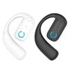 Беспроводная бизнес-гарнитура Bluetooth 5.4 с открытым вращением на 180° и микрофоном, с костной проводимостью, заушным креплением, сенсорным управлением, спортивные Hi-Fi наушники