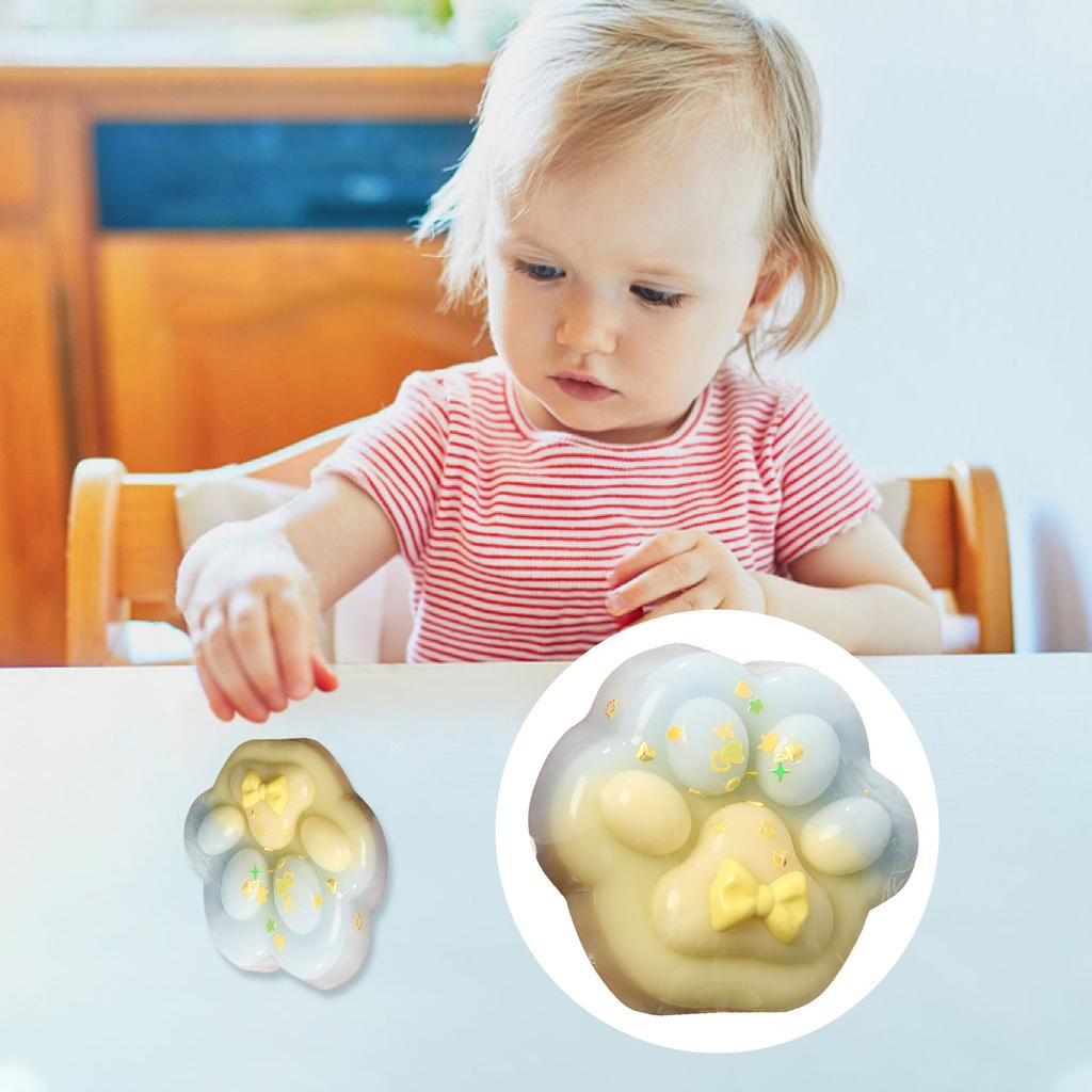 Большая игрушка для сдавливания кошки, супер мягкая имитация силикона, детская творческая игрушка