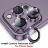 Camera Lens Protectors for IPhone 15 14 Pro Max Metal Ring Protector Case Glass for IPhone 13mini 14plus 15 14pro Lens Glass Film