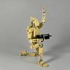 Sci-Fi Combat Droid Model Kit, MOC Building Robot Figure, Detailed Collectible Display Set