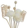 VP 9PCS new Artificial Flower Rattan Reed Fragrance Aroma Diffuser Refill Stick DIY Floral