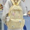 Школьная сумка Японский ins Маленькая Свежая Сладкая Студенческая Школьная Сумка Женская Большая Вместимость Универсальный Кампусный Рюкзак Рюкзак для Отдыха и Путешествий