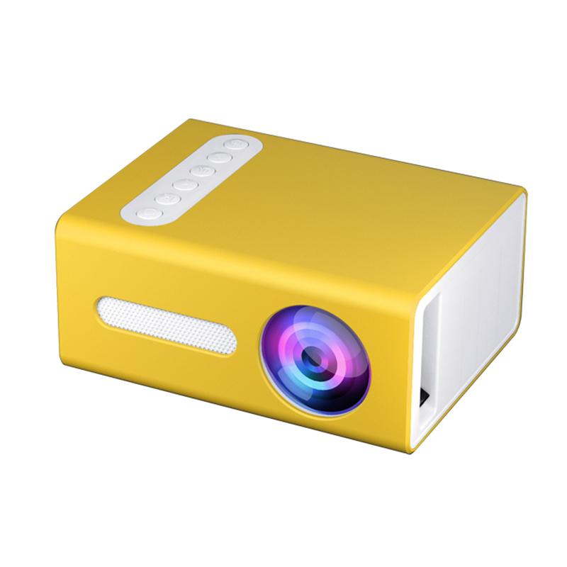 Vivicine Новый светодиодный мини-проектор T300 320x240 пикселей поддерживает HDMI-совместимый USB-аудио 1080P портативный домашний медиа-видеоплеер