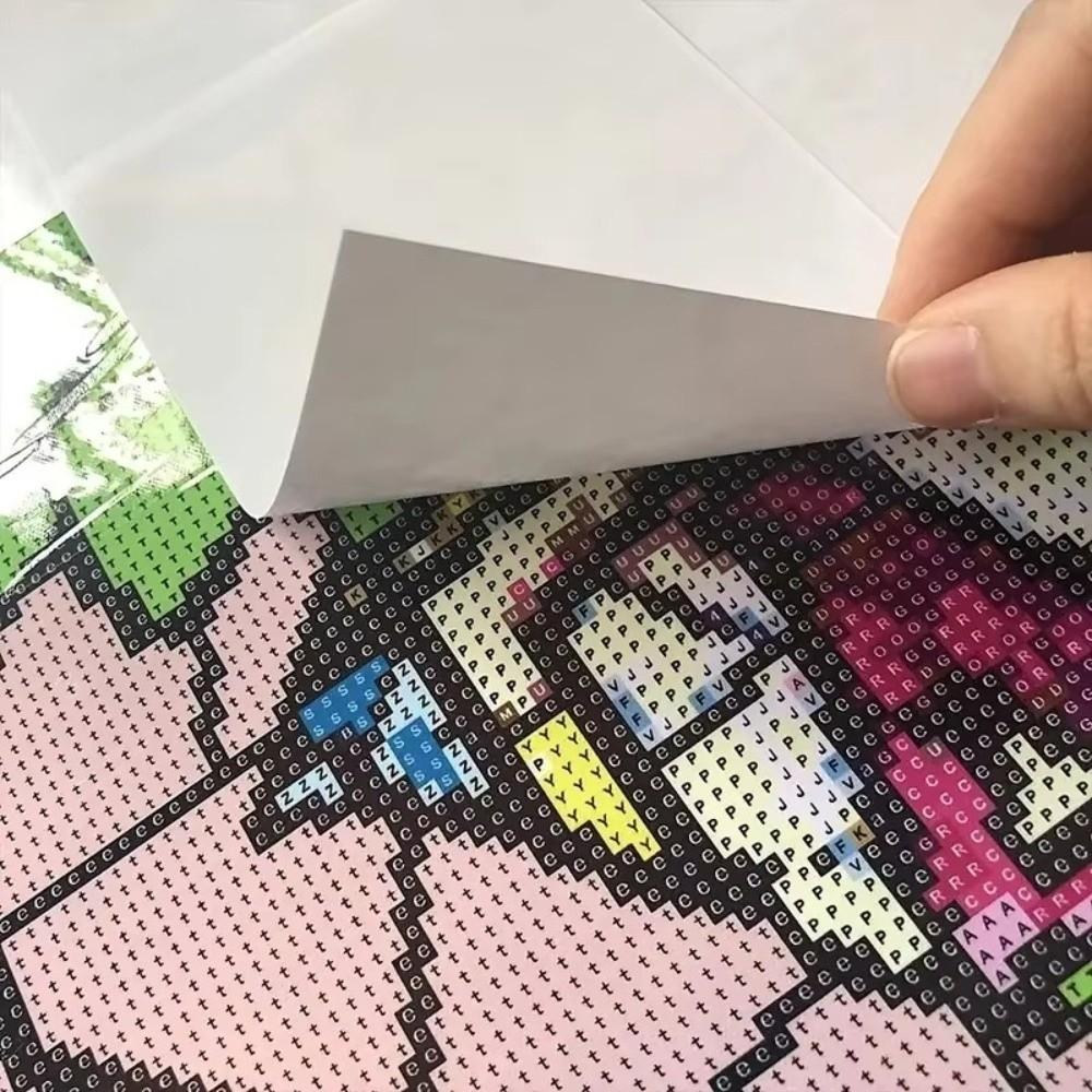 50/100/200 шт. Пылезащитная двусторонняя разделительная бумага для DIY Алмазной мозаики