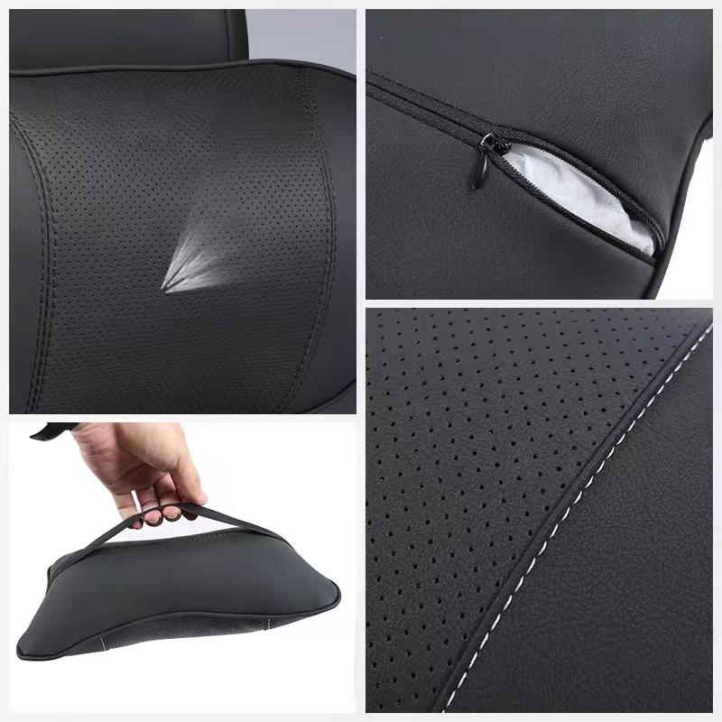 IYXI7 Car Headrest Neck Cushion Memory Foam Soft Accessories For Honda Civic xrv hrv crv brv City Accord Fit Jazz Insight