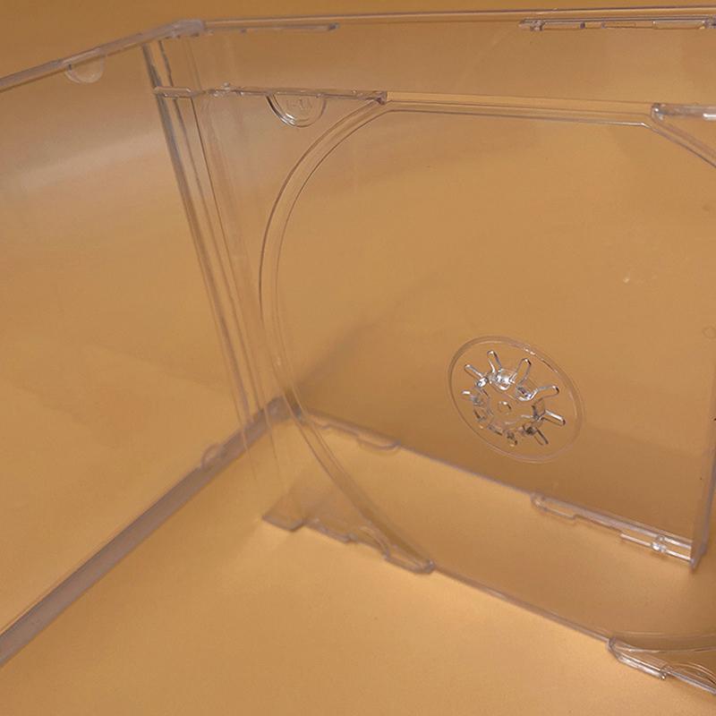1 шт. Readstar Прозрачный пластиковый цельный футляр для диска, Футляр для CD, Утолщенная коробка для CD/DVD-диска, Коробка для диска