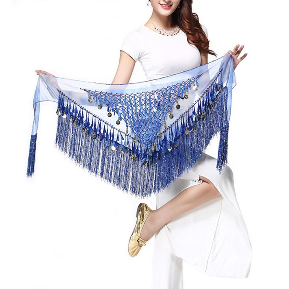 For Thailand/India/Arab Show Costumes Tassels Waist Chain Hip Scarf Belly Dance Belt Dancer Skirt