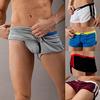 New Men's Fashion Swimwear Swimming Trunks Sports Wear Sexy Short Beach Pants