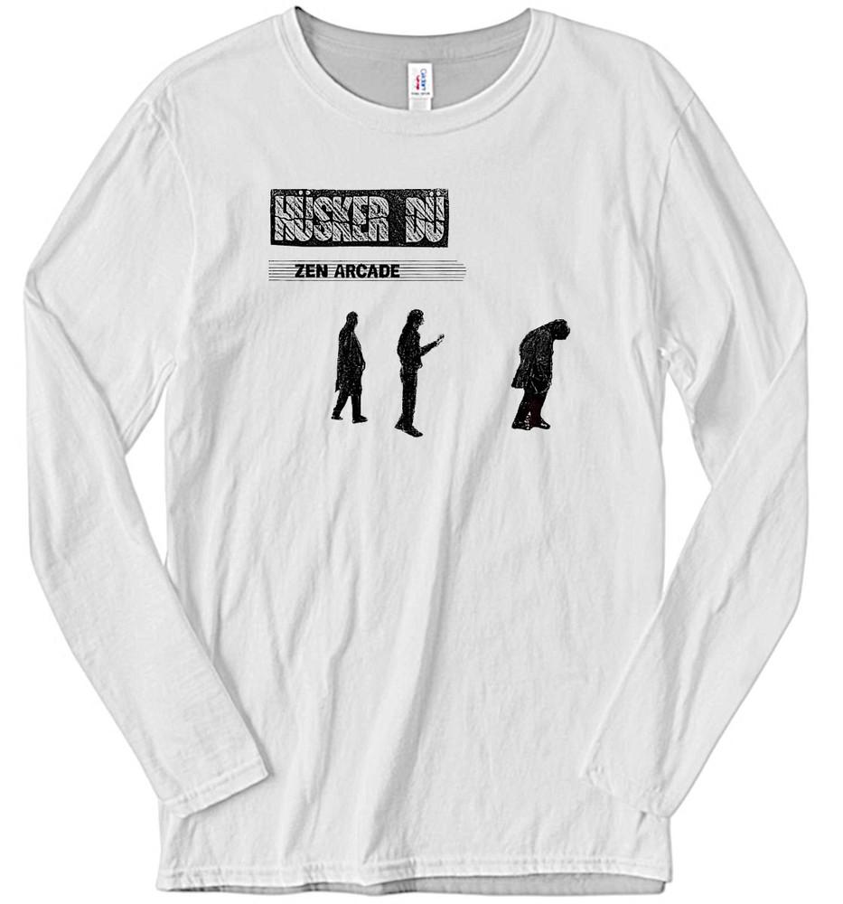 Husker Du Zen Arcade Tshirt 80s Alternative Indie Rock Punk Band Tee Unisex