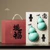 Термос-бутылка Miyuan "Фиолетовая тыква" для пары и родителя с ребенком, с ремешком - Портативная бутылка для воды, Новогодний подарок