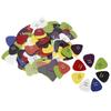 Atyhao [100 pieces] Guitar pick medium guitar pick Teardrop (color random)