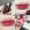 SHAQINUO Black Tube Moisturizing Lip Gloss 6 Colors Mirror Moisturizing Lip Glaze