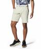 UA Drive Text Shorts Silt White LG /