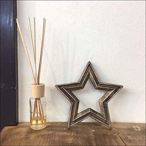 TOSSDICE CAST IRON STAR TRIVET Trivet, Antique White, TDST09-6757-15W