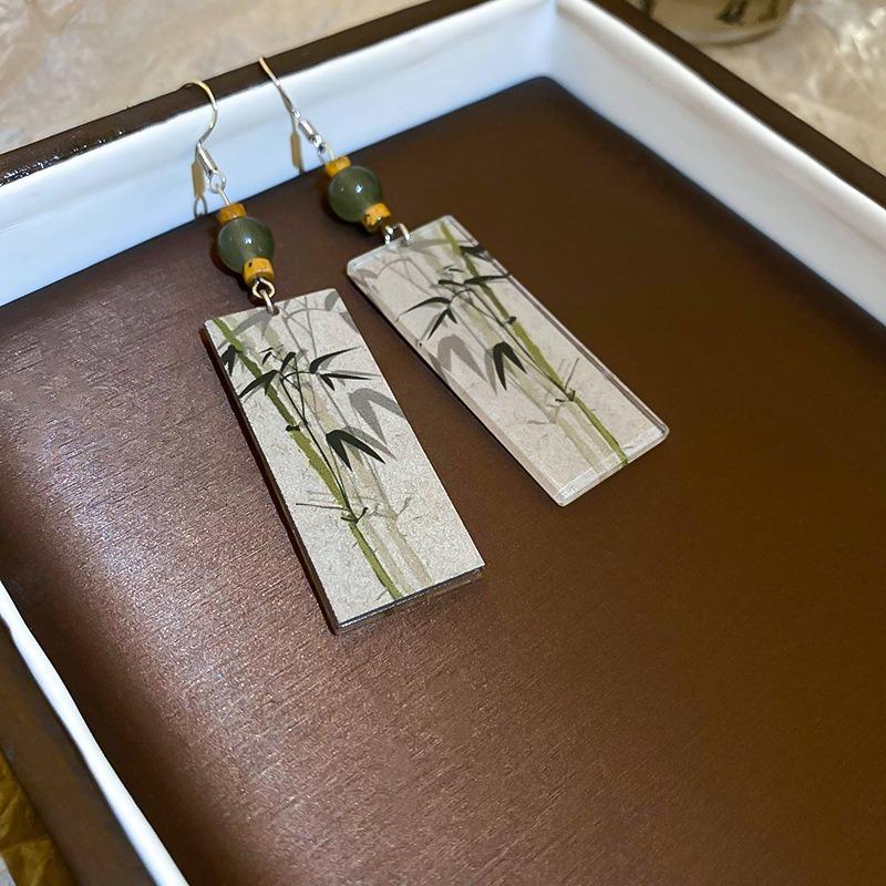 Ретро Серьги Дизайн Чувство Личности Универсальные Серьги Серьги Этнический Стиль Высококлассные Серьги