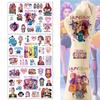 A set of Kpop demon hunter temporary tattoo stickers, Rumi cute waterproof tattoo, birthday party gift